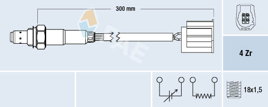 Lambda-sonde FAE 77314