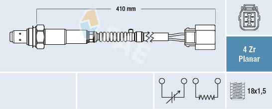 Lambda-sonde FAE 77322