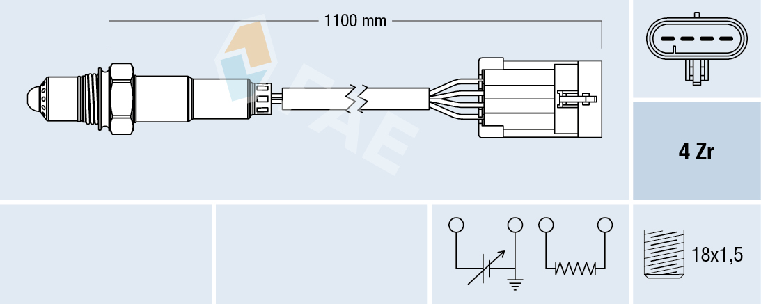Lambda-sonde FAE 77361