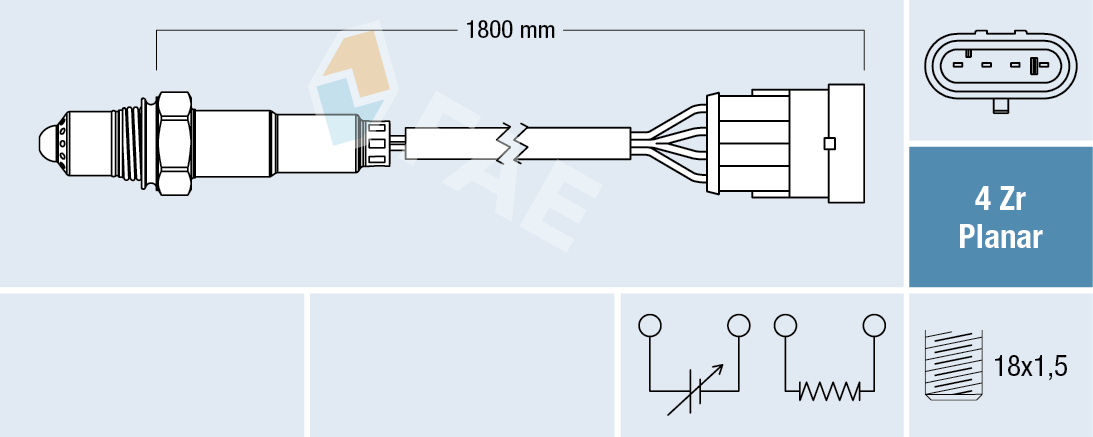 Lambda-sonde FAE 77365