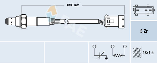 Lambda-sonde FAE 77370