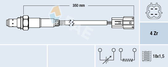 Lambda-sonde FAE 77391