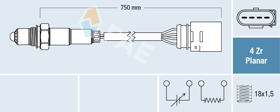 Lambda-sonde FAE 77405
