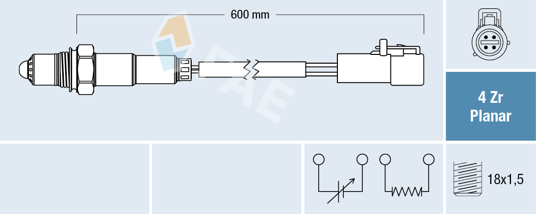 Lambda-sonde FAE 77419