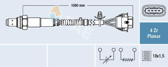 Lambda-sonde FAE 77421