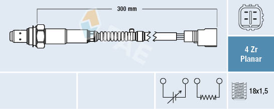 Lambda-sonde FAE 77424