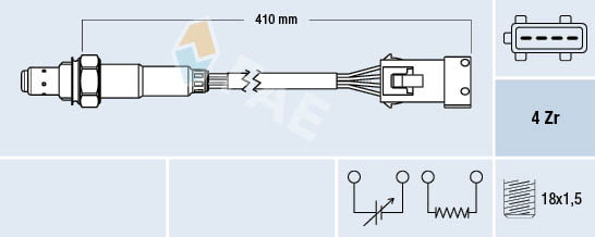 Lambda-sonde FAE 77432