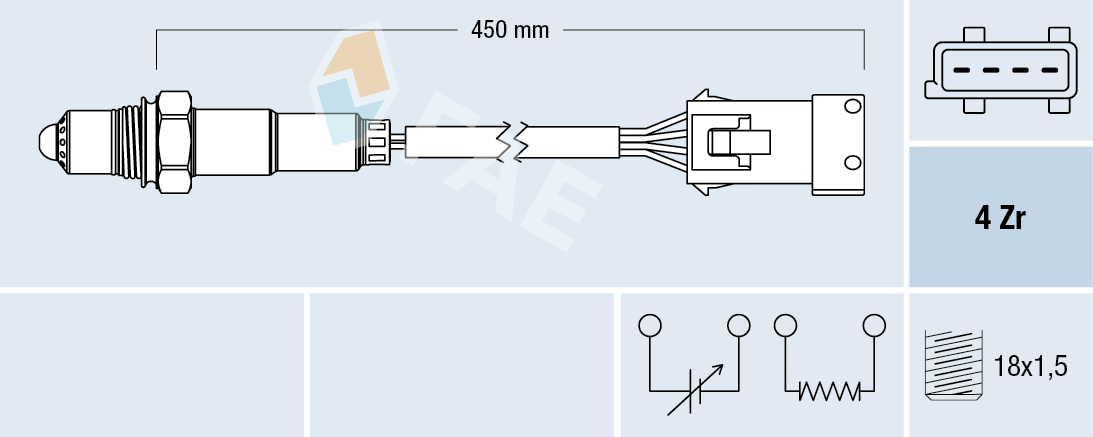 Lambda-sonde FAE 77433