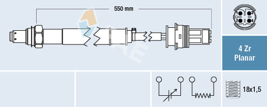 Lambda-sonde FAE 77442