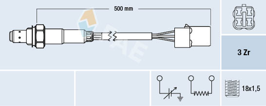 Lambda-sonde FAE 77479