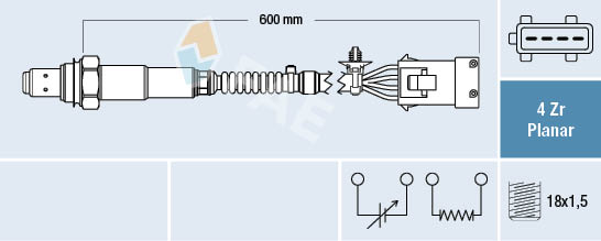 Lambda-sonde FAE 77494