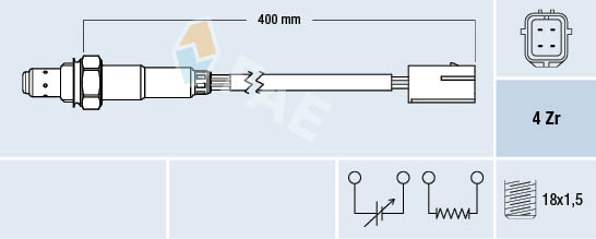 Lambda-sonde FAE 77507