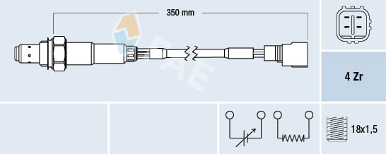 Lambda-sonde FAE 77511