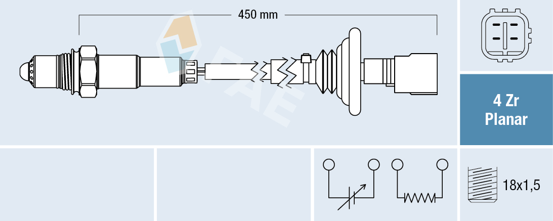 Lambda-sonde FAE 77512