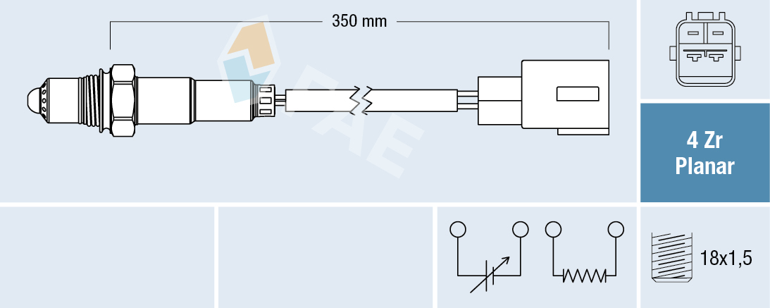 Lambda-sonde FAE 77518