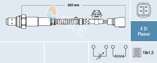 Lambda-sonde FAE 77519