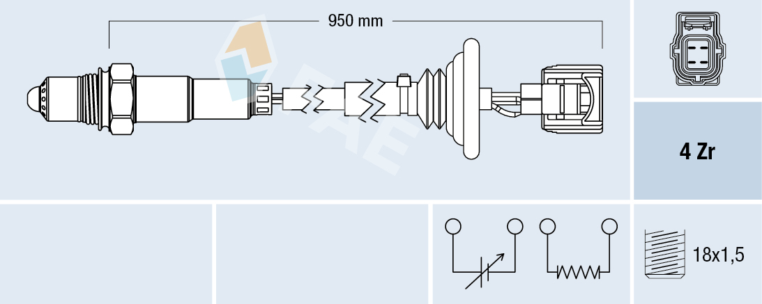 Lambda-sonde FAE 77520