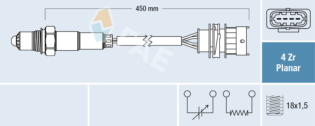 Lambda-sonde FAE 77525