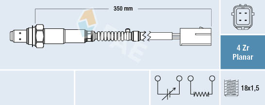 Lambda-sonde FAE 77530