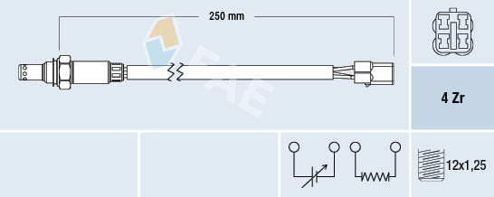 Lambda-sonde FAE 77541