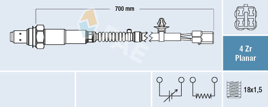 Lambda-sonde FAE 77545