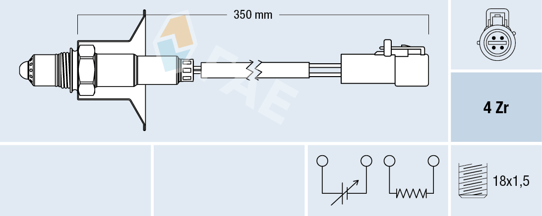 Lambda-sonde FAE 77577