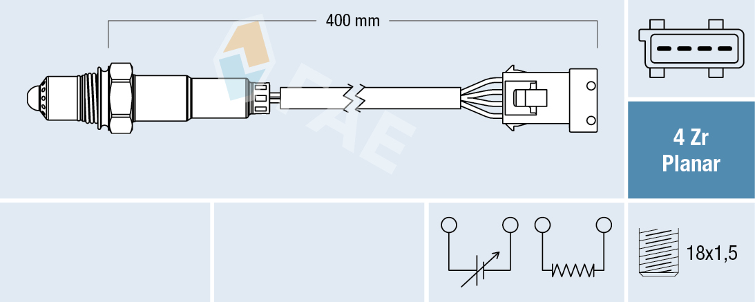 Lambda-sonde FAE 77640