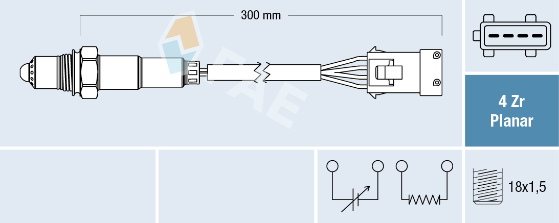 Lambda-sonde FAE 77642