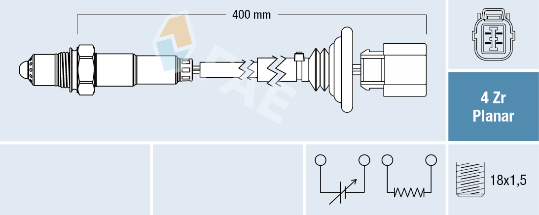 Lambda-sonde FAE 77643
