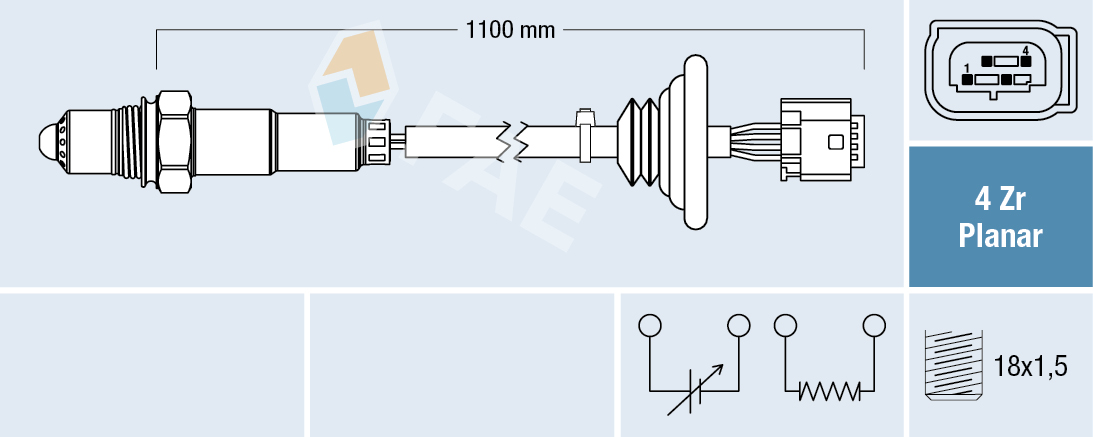 Lambda-sonde FAE 77646