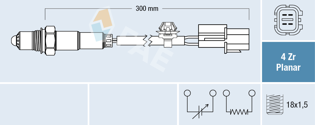 Lambda-sonde FAE 77653