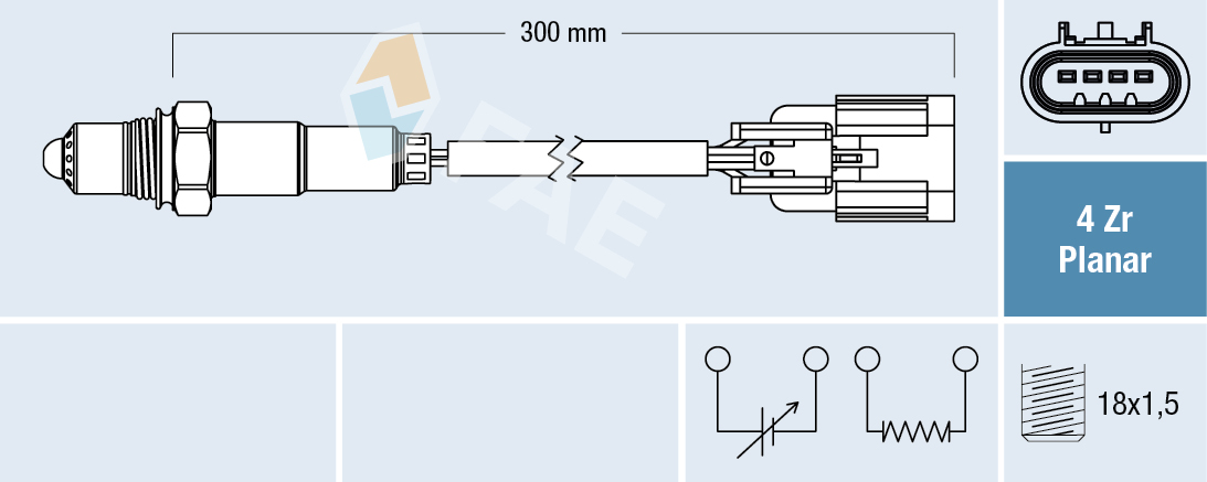 Lambda-sonde FAE 77669