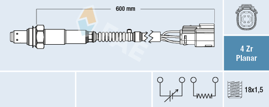 Lambda-sonde FAE 77673