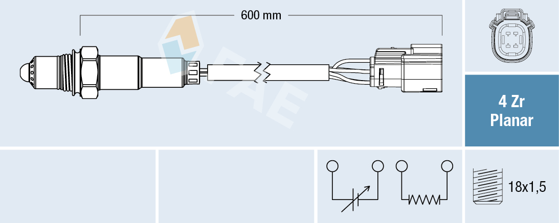 Lambda-sonde FAE 77673