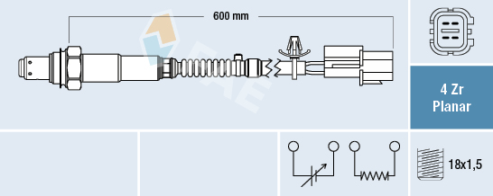 Lambda-sonde FAE 77679