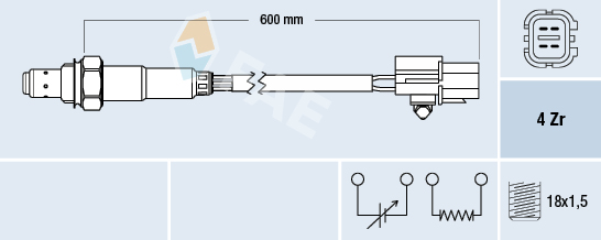 Lambda-sonde FAE 77688