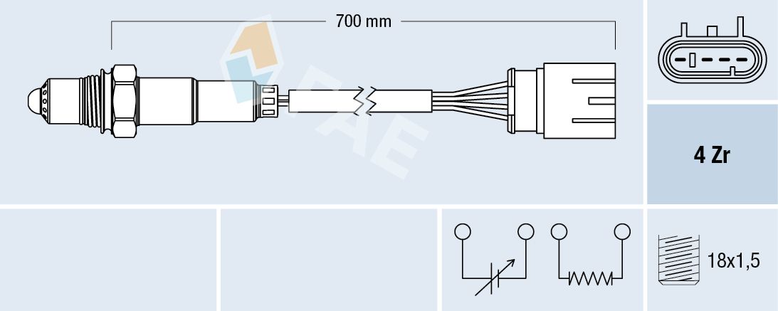 Lambda-sonde FAE 77690