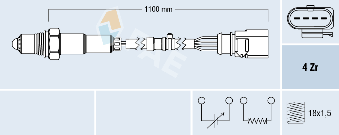 Lambda-sonde FAE 77702