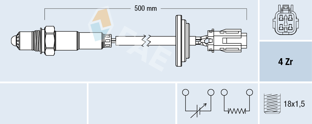 Lambda-sonde FAE 77707