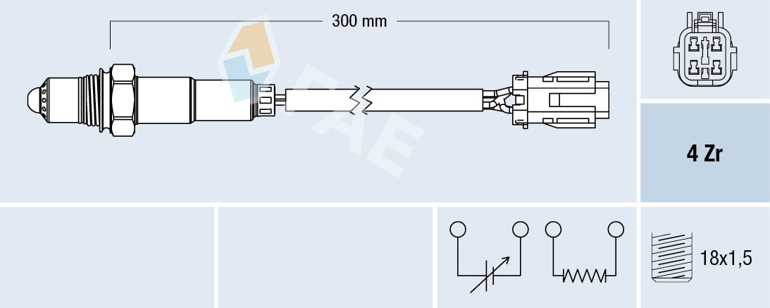 Lambda-sonde FAE 77711