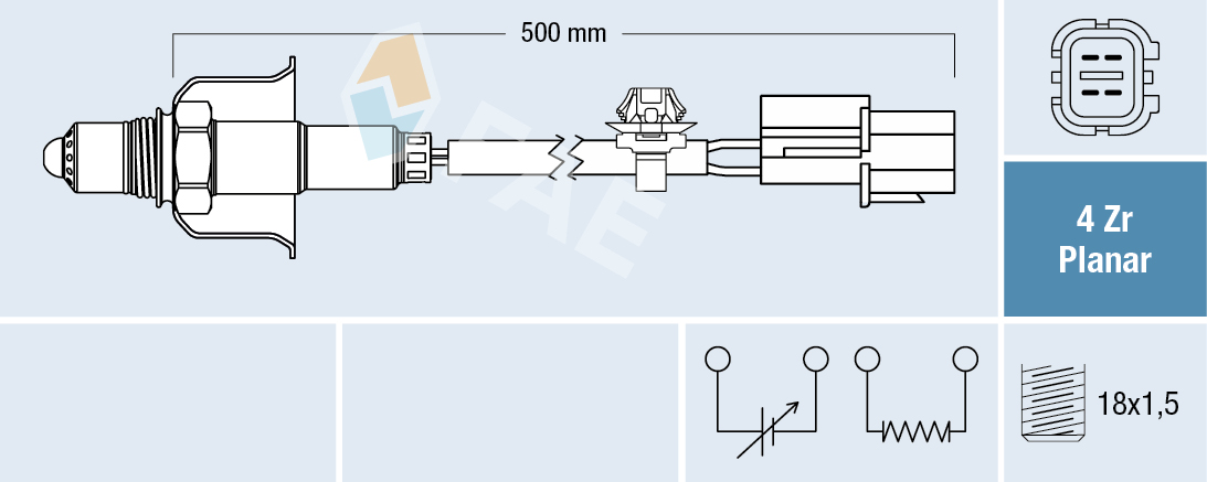 Lambda-sonde FAE 77712