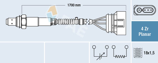 Lambda-sonde FAE 77903