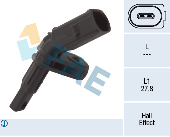 ABS sensor FAE 78142