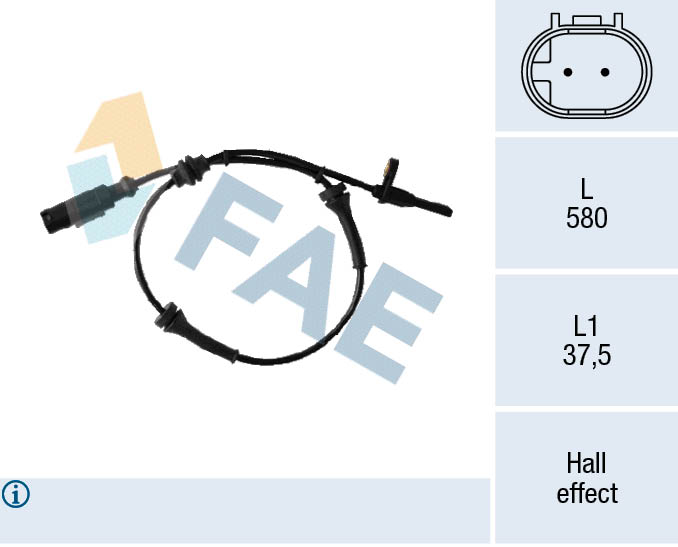 ABS sensor FAE 78307