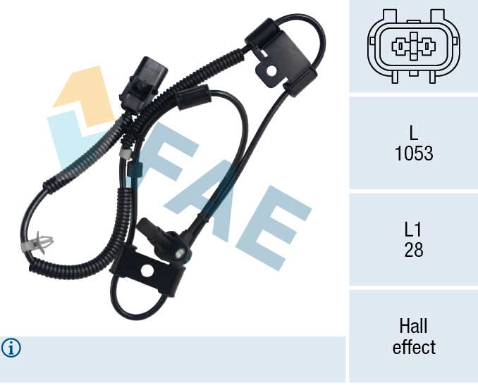 Wielsnelheidssensor FAE 78697