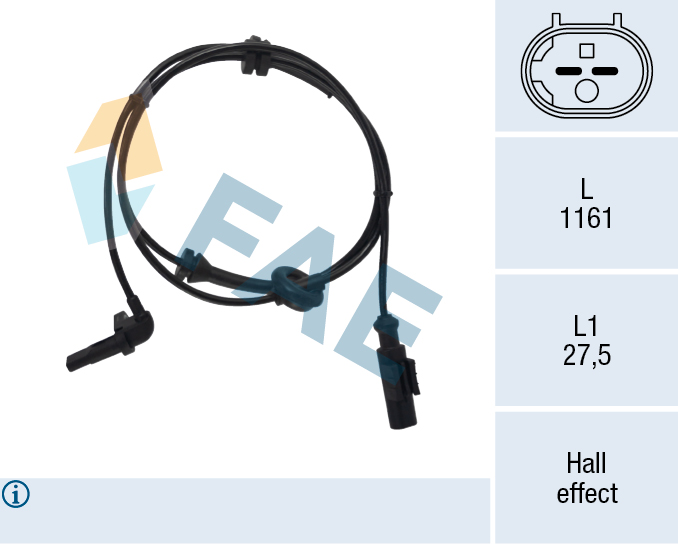 Wielsnelheidssensor FAE 78706