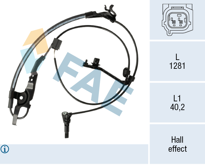 Wielsnelheidssensor FAE 78754