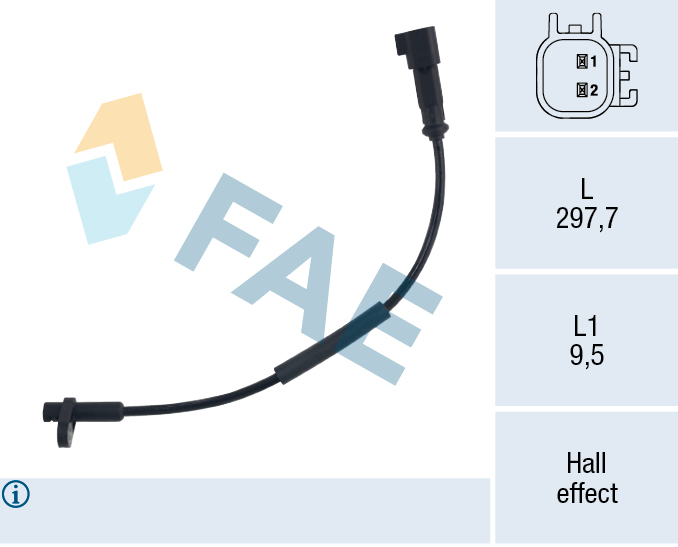 Wielsnelheidssensor FAE 78777