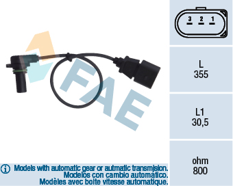 Toerentalsensor FAE 79062