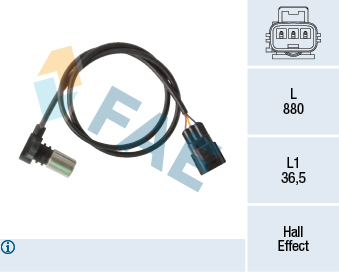 Nokkenas positiesensor FAE 79433